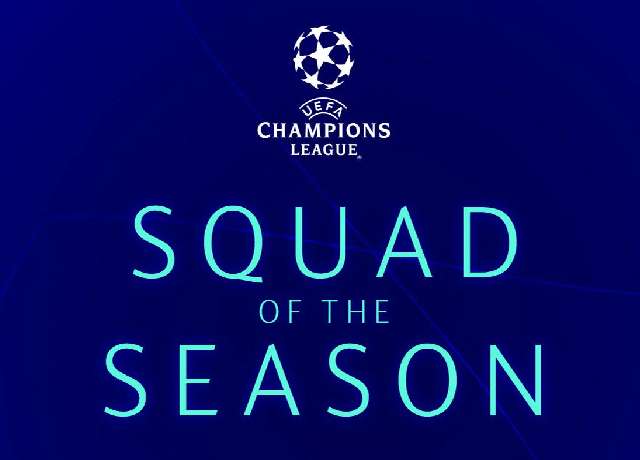 UEFA Champions League 'Squad Of The Season' announced