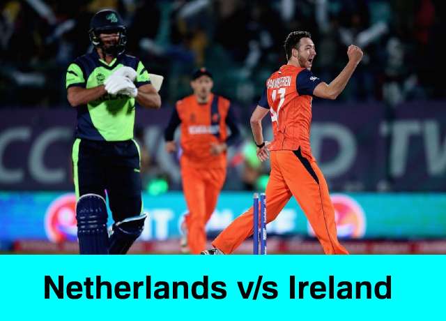 Netherlands vs Ireland