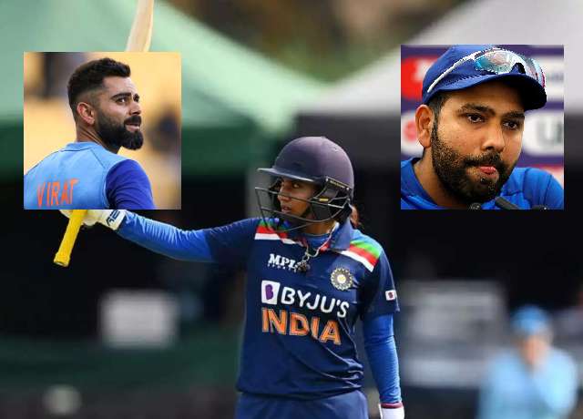 Mithali Raj breaks the record of Kohli, Rohit and Dravid