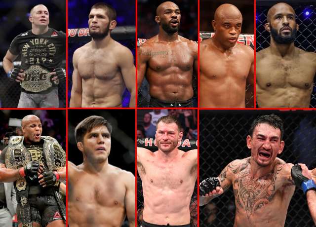 Top 10 Greatest Fighters In UFC History