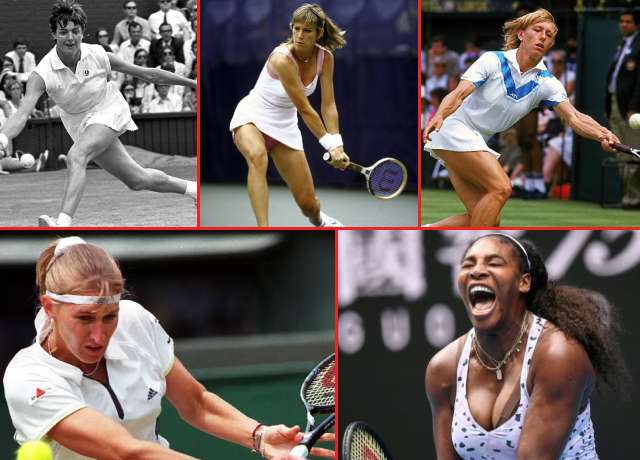 Top 5 Greatest Women’s Tennis Players of All Time