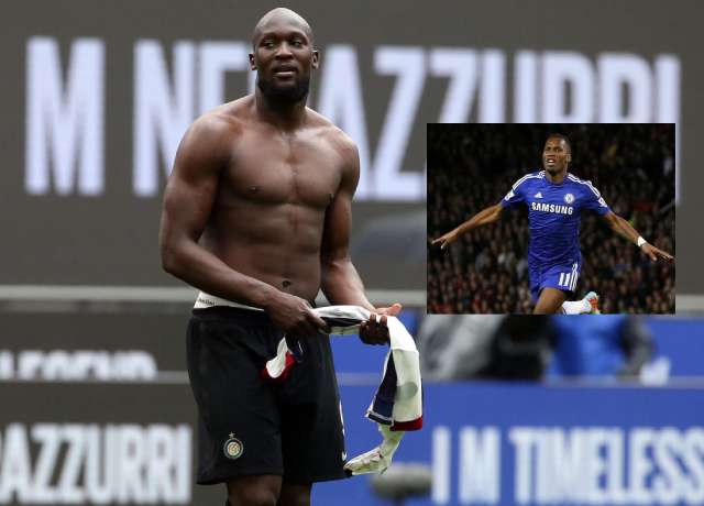 Romelu Lukaku did what he once said wearing Didier Drogba's jersey
