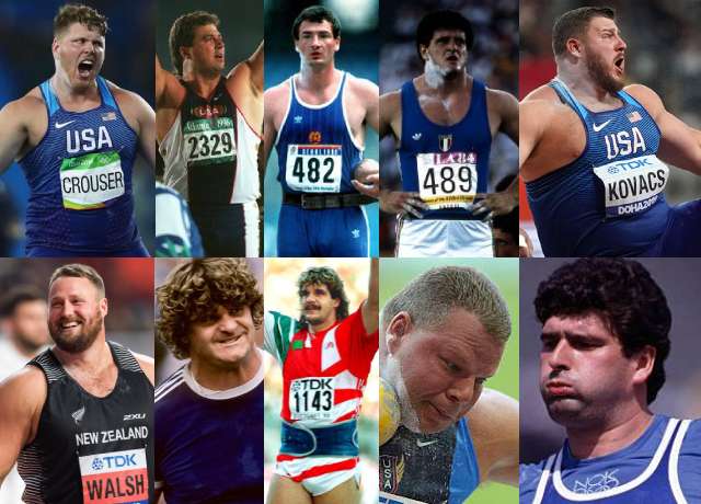 Top 10 Longest Shot Put Record Holders In History