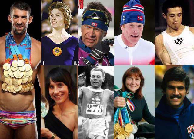 Top 10 Most Successful Olympic Athletes In History