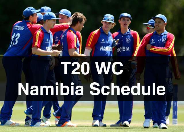 T20 World Cup: Namibia Schedule, Squad, Time & Date