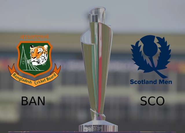 T20 WC 2021, Group B: Bangladesh vs Scotland 2nd match Live Streaming