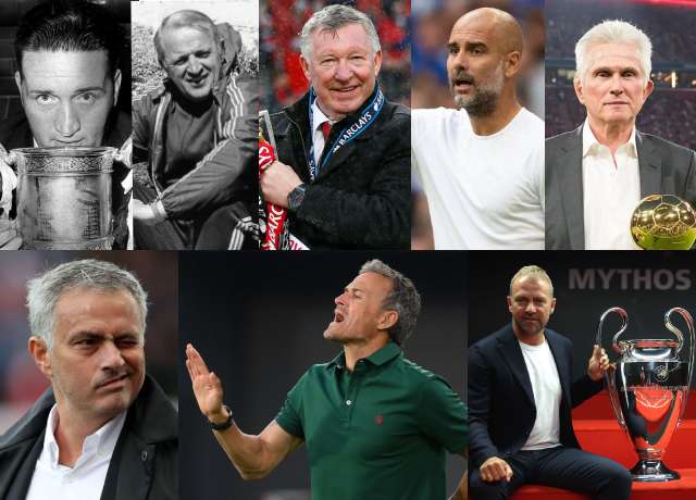 Top 8 Managers Who Have Won A Treble With Their Team