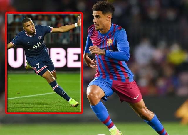 Philippe Coutinho vs Kylian Mbappe