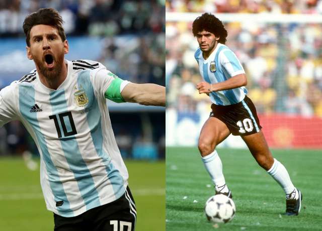 Lionel Messi vs Diego Maradona