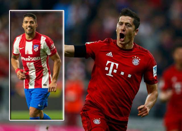 Robert Lewandowski vs Luis Suarez - All Stats You Need To Know