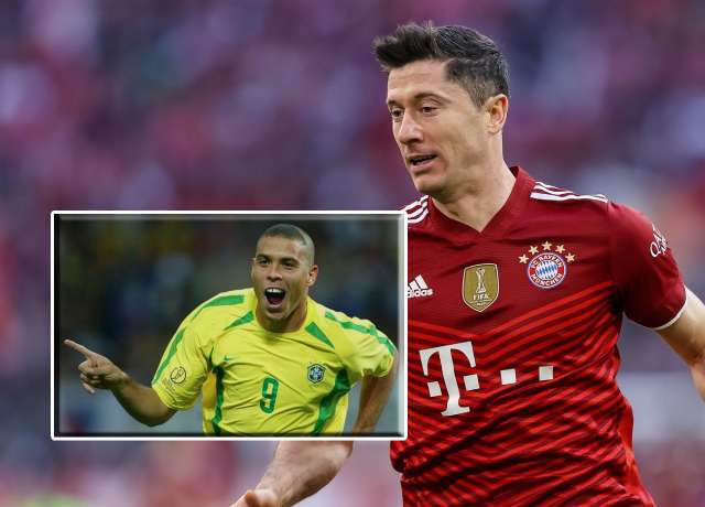 Ronaldo Nazario vs Robert Lewandowski