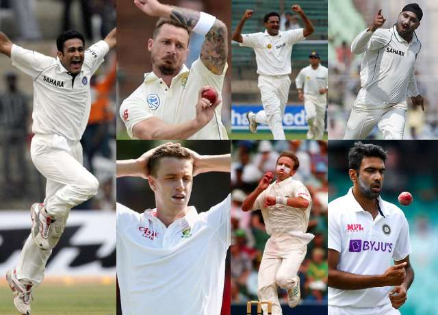 Top 10 wicket-takers in India Vs South Africa test series