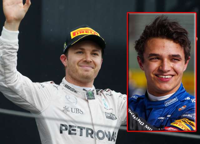 Nico Rosberg vs Lando Norris