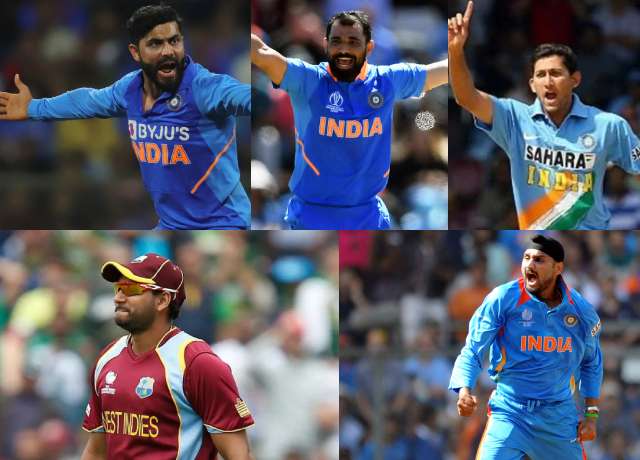 Top 5 highest wicket-takers in ODIs between India and West Indies