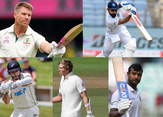 Top 5 highest individual scores in World Test Championship