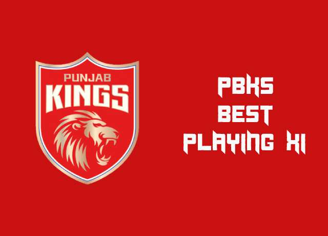 Best playing 11 of Punjab Kings (PBKS)