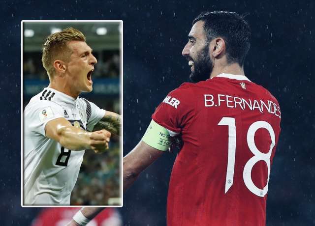 Bruno Fernandes vs Toni Kroos