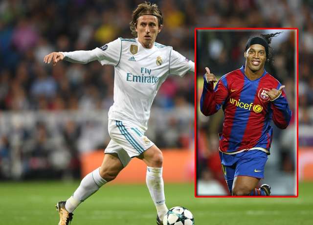 Luka Modric vs Ronaldinho