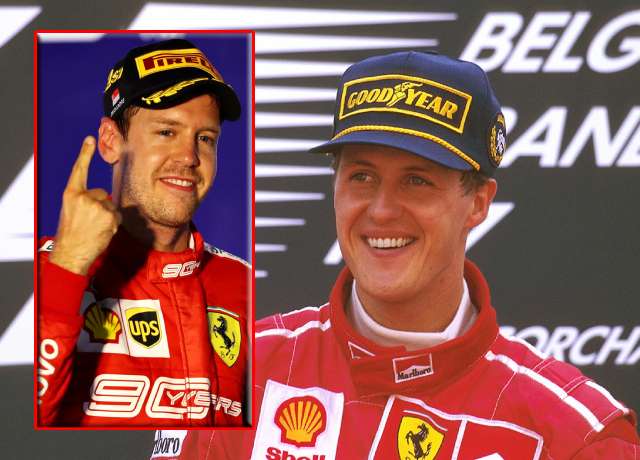 Michael Schumacher vs Sebastian Vettel