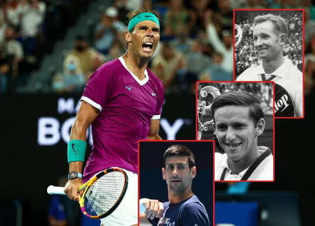 Top 4 players who won each major twice in Tennis