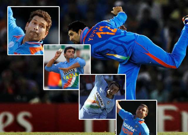 Top 5 part-time bowlers of India