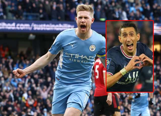Kevin De Bruyne vs Angel Di Maria
