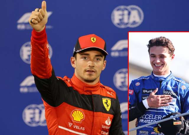 Charles Leclerc vs Lando Norris