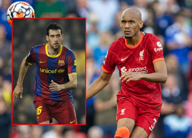 Fabinho vs Sergio Busquets