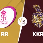 RR vs KKR