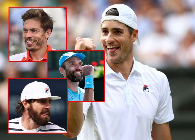 Top 5 players with the most number of aces in a tennis match