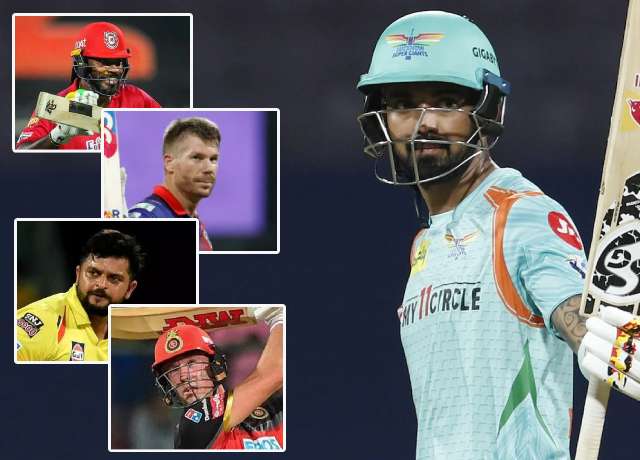 Top 5 players fastest to 3500 runs in IPL