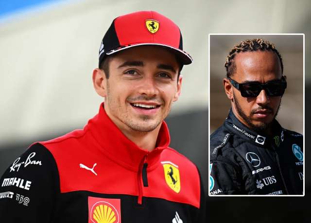 Charles Leclerc vs Lewis Hamilton