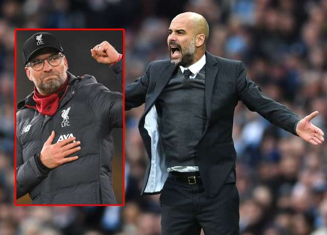 Pep Guardiola vs Jurgen Klopp