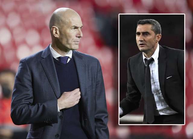 Zinedine Zidane vs Ernesto Valverde