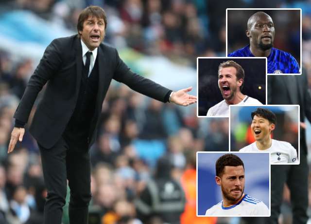 Playing XI - Players Managed By Antonio Conte