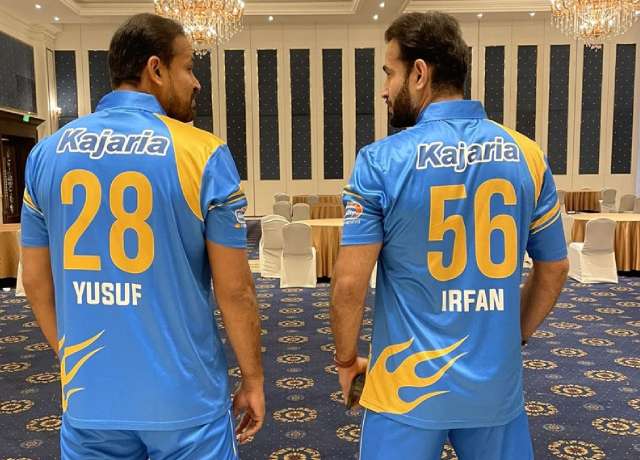 Pathan brothers stats in Legends cricket league and Road safety World Series