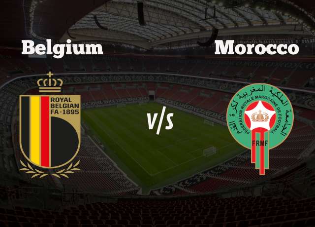 Belgium vs Morocco