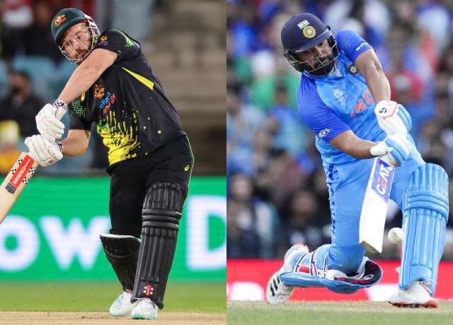 Aaron Finch Vs Rohit Sharma