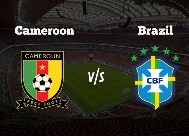 Cameroon vs Brazil