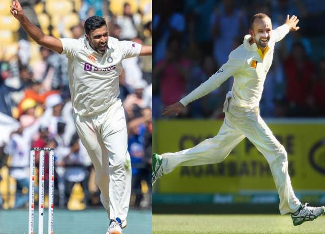 R Ashwin Vs Nathan Lyon