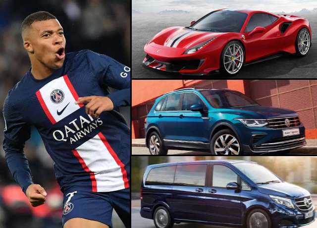 Kylian Mbappe's Car Collection