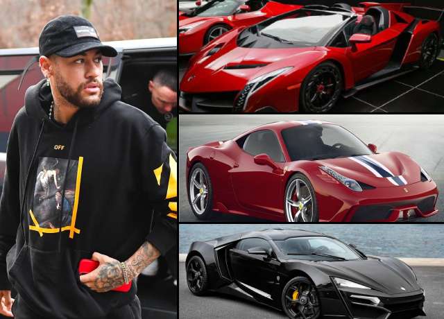 Neymar Jr.'s Luxury Car Collection