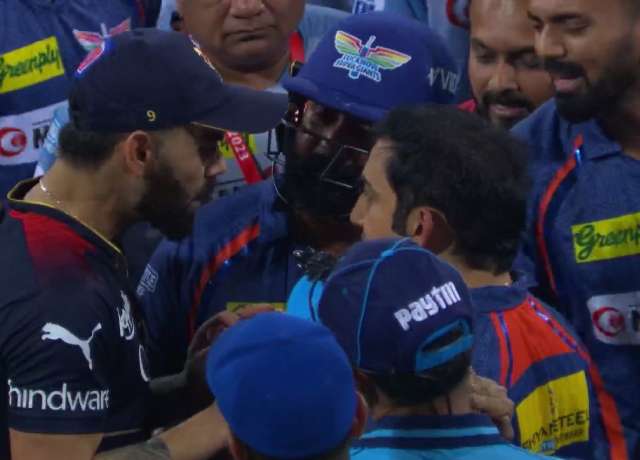 Virat Kohli and Gautam Gambhir