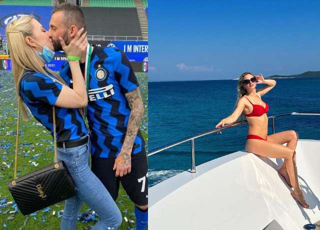 Marcelo Brozovic wife Silvija Lihtar