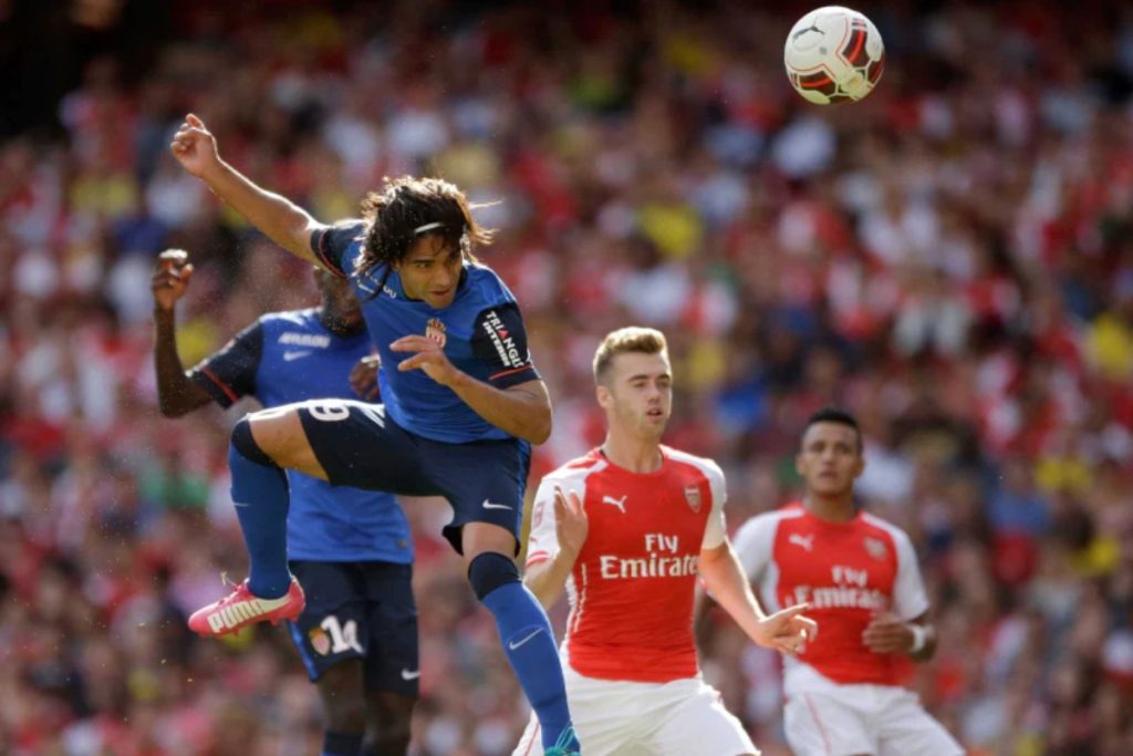 Radamel Falcao Header Goal