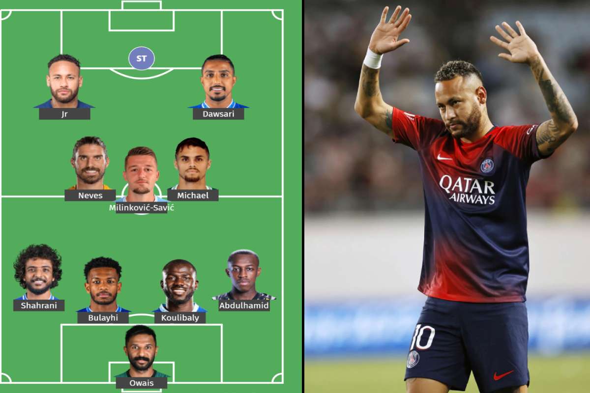 How Al-Hilal Could Lineup With Neymar