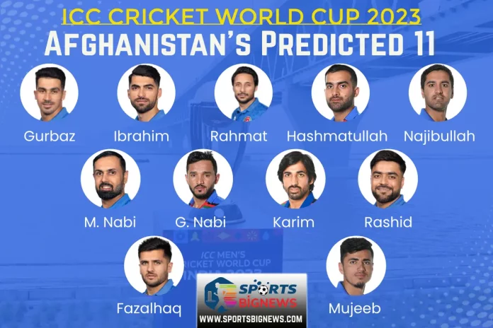 Afghanistan Squad, Playing 11, Schedule for ICC Cricket World Cup 2023