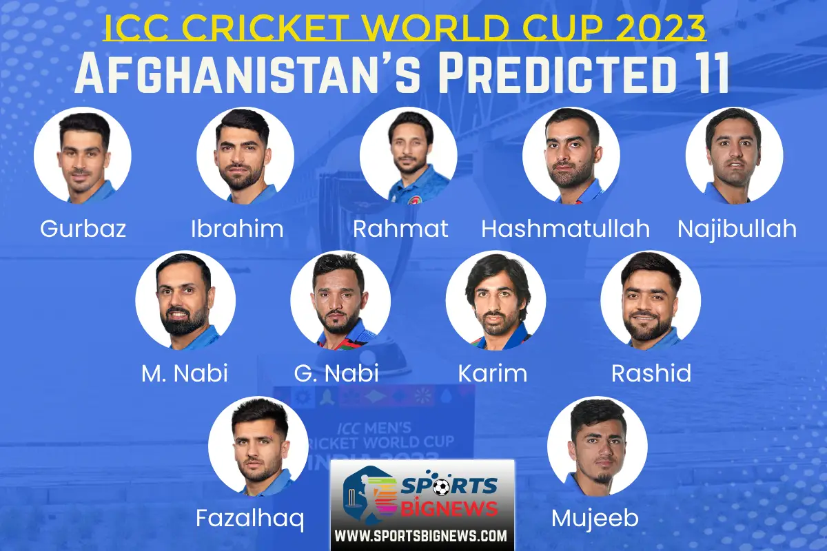 Afghanistan Squad, Playing 11, Schedule for ICC Cricket World Cup 2023