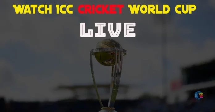 5 Apps To Watch ODI World Cup 2023 Live Streaming Free Online