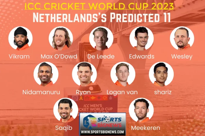Netherlands Squad, Playing 11, Schedule for ICC Cricket World Cup 2023